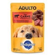 Alimento pra Cão Adulto Pedigree Sabor Carne e Salsa 100g