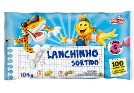 Salgadinho Lanchinho sortidos Elma Chips c/05 und. 104g