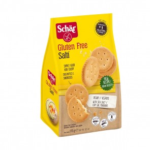 Biscoito Salgado S/Glúten S/Lac. Saltí Schar 175g
