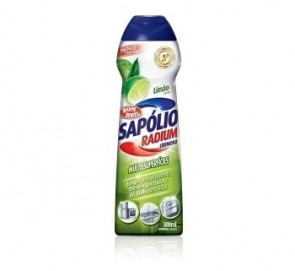 Sapólio Cremoso Limão Radium Bom Bril 300ml