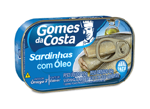 Sardinhas em Óleo Gomes Da Costa 125g