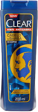 Shampoo Clear Men Cabelo e Barba 200ml 