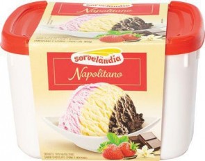 Sorvete Napolitano Sorvelândia 2L