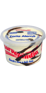 Sorvete sabor Torta Alemã Sorvelândia
