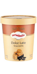 Sorvete Gelato Italiano Doce de Leite Sorvelândia 950ml
