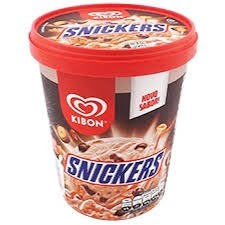 Sorvete Snickers Kibon 800ml