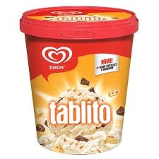 Sorvete  Tablito Kibon 800ml