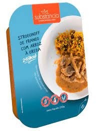 Strogonoff de Frango Arroz a Grega Substancia - 230gr