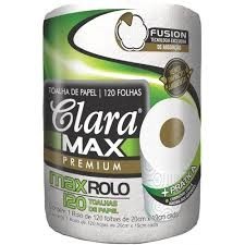 Toalhas de Papel Clara Max Premium 120 folhas