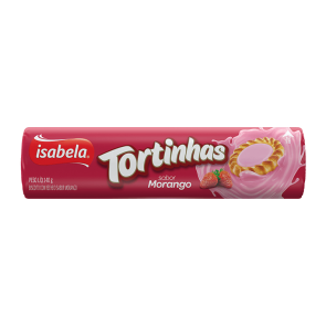 Biscoito Tortinhas Morango Isabela140g