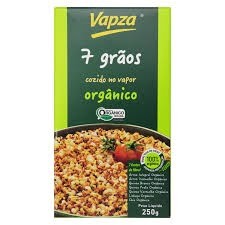Vapza 7 Grãos Cozido no Vapor Orgânico 250g