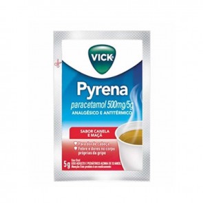 Vick Pyrena Sabor Maçã e Canela Avulso 5g