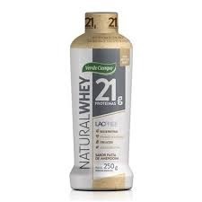 Iogurte Whey Natural Pasta de  Amendoim Verde Campo 250g (21g)
